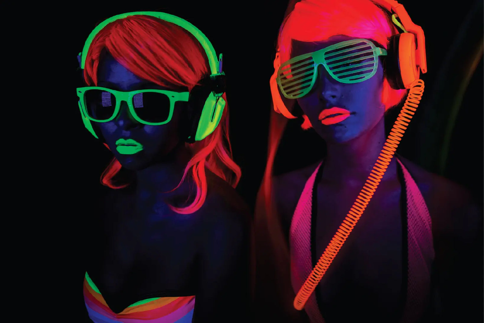 Glow In The Dark Themed Party