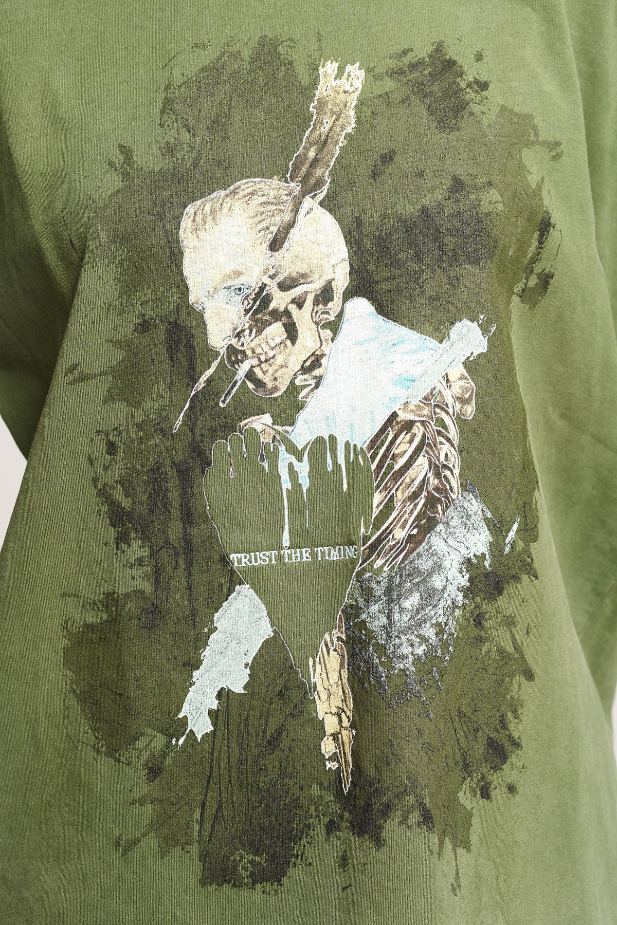 Supreme The Real Sh*t Long Sleeve Green T-Shirt SS19 Van Gogh retailer Grave